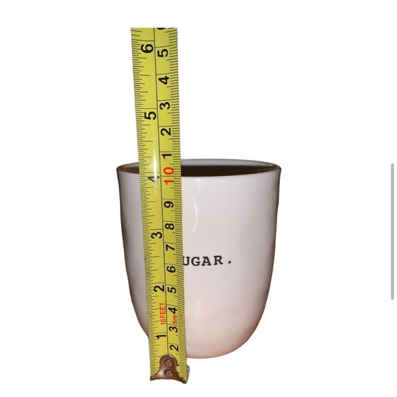 Rae Dunn Sugar Bowl Typewriter Ceramic Canister - Picture 6 of 6